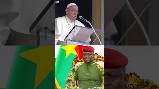 Le Pape apporte son soutien après lattaque terroriste de Barsalogho [upl. by Bren]