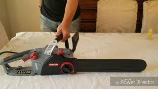 Unboxing Oregon CS1500 Electric Chainsaw [upl. by Ruben454]