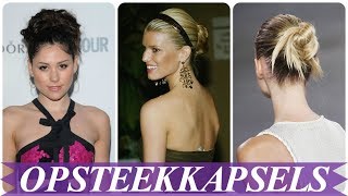 Kapsels trend 2018 opgestoken [upl. by Sievert]