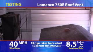 Lomanco 750E Roof Vent vs Standard Dormer Vents [upl. by Gustave]