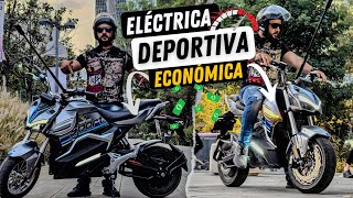 la MEJOR moto ELECTRICA en MEXICO deportiva y economica DM 06 [upl. by Barr]