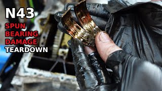 N43 Autopsy Teardown Low oil pressure amp Spun bearings  PART 7 [upl. by Kotick]