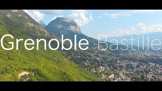 Grenoble Bastille 4k  Mavic Air  France [upl. by Asilak]