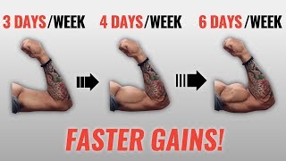 How Many Days A Week Should You Workout FASTER GAINS [upl. by Navoj]