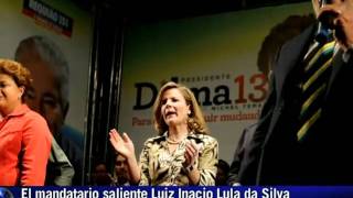 Candidata oficialista lidera en Brasil intenciones de voto [upl. by Anders]