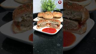 Chicken Kabab Burger Recipe [upl. by Reifinnej876]