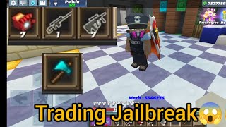 Jailbreak Blockman Go  Trading rare items [upl. by Adniroc]