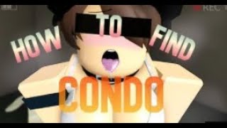 HOW TO FIND Condo amp Scented Con Games in Roblox NEW 2021 February MORPHS AND ANIMATIONS [upl. by Aicnom573]