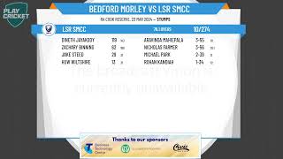 WASTCA  2nd Grade  GRAND FINAL  Bedford Morley v LSR SMCC  Day 1 [upl. by Brittnee]