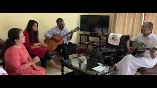 Paranju theeratha daanam  Wilson Chennanattil Hit  home singing session…with blessed people of God [upl. by Alo]