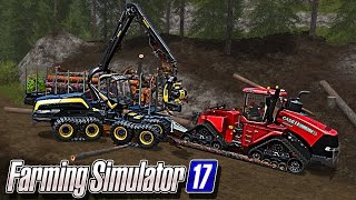 FARMİNG SİMULATOR 17  ODUNCULUK 52 [upl. by Oliric]