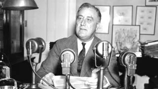 Franklin Delano Roosevelt quotFireside Chat 1quot Speech 1933 AUDIO RESTORED [upl. by Mcgurn855]