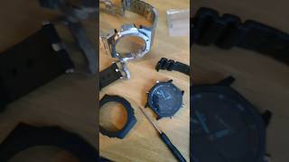 Casio Gshock 21001a1 fullblue authentic watchca upgraded with new mod kit  full restoration video [upl. by Yvonner]