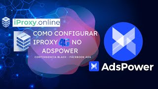 COMO CONFIGURAR O IPROXY NO ADSPOWER [upl. by Eenhat213]