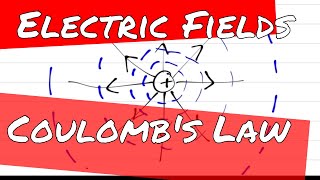 Electric Fields and Coulombs Law  A Level Physics Fields [upl. by Melak]