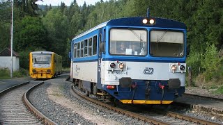 Vlaky v Karlovarském Kraji  Krušnohorský Semmering trať 142  202272018 [upl. by Merci]