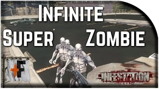 Infestation New Z  INFINITE SUPER ZOMBIE  Best Sniper Farming  NewZ is Free on Steam [upl. by Notnad]