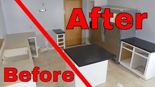 How To ReLaminate a Formica Countertop DIY Budget Weekend Project [upl. by Uuge]