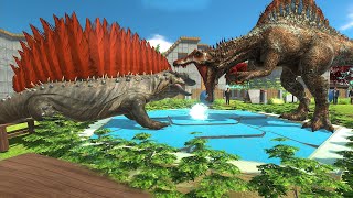 A day in the life of Dimetrodon  Animal Revolt Battle Simulator [upl. by Imorej]