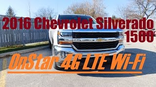 2016 Chevrolet Silverado How to Connect to 4G LTE WiFi [upl. by Ahsinev]