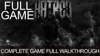 Hatred All Levels Full Game Walkthrough Longplay Complete Game [upl. by Olympe]