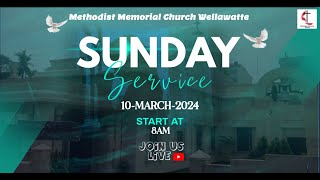 Methodist Memorial Church  Sunday Service Tamil  Live  800 AM on 10032024 [upl. by Aitram132]