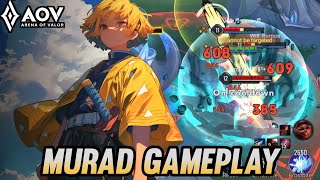 AOV  MURADZENITSU GAMEPLAY  IN JUNGLE  ARENA OF VALOR LIÊNQUÂNMOBILE ROV [upl. by Saloma197]