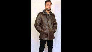 Men’s Chestnut Double Breasted Shearling Sheepskin Coat [upl. by Arleta]