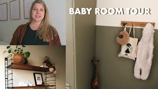 BABYKAMER ROOM TOUR  ESMEE NOELLE [upl. by Yzus]