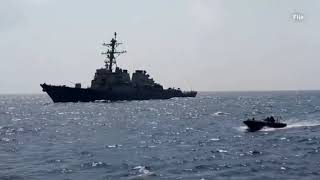 US UK repel largest attack by Houthis in Red Sea  REUTERS [upl. by Rab]