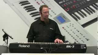 Roland BK3 NAMM 2013 Booth Demo [upl. by Drucy]