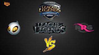 Team Dignitas vs NRG eSports  LCS NA Spring Split 2016  W1D1 [upl. by Tjon]