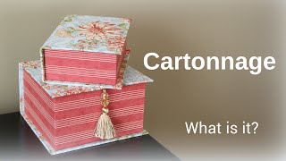 What is cartonnage Learn now [upl. by Airretal251]