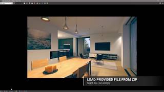 V Ray for SketchUp – Quick Start Interior Lighting [upl. by Acirre601]