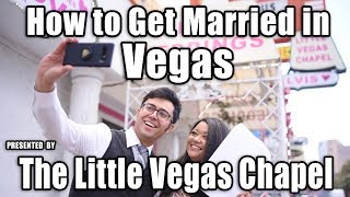 How to Get Married in Las Vegas  The Little Vegas Chapel [upl. by Suravart804]