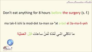 10 Levantine Arabic Phrases Using Imperative Verbs Command Form Part 2 [upl. by Marala]