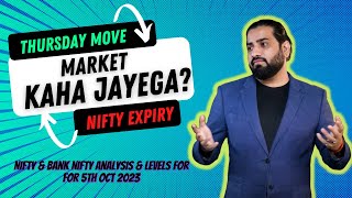 LIVE Thursday Nifty Expiry Trade Plan amp Levels for 5th Oct 2023 [upl. by Baum]