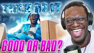 DEJI REACTS TO KSI  Thick Of It feat Trippie Redd [upl. by Kindig]