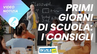 Primi giorni di scuola consigli per cominciare alla grande [upl. by Tjaden]