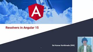 Resolvers in Angular  Angular 15  Angular Routing [upl. by Claudia]