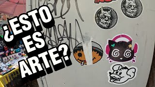 ¿Arte o Vandalismo Stickers Callejeros [upl. by Natelson]