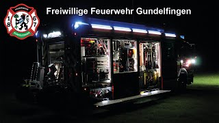 Neues HLF 20 der Feuerwehr Gundelfingen [upl. by Mikey]