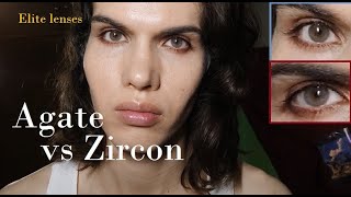 Elite Lenses  Agate vs Zircon diferencia de color [upl. by Elleinaj312]