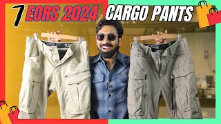 MYNTRA EORS 2024 Cargo pants ₹1500 Snitch Vs Roadster Vs Flying machine Vs Powerlook Vs SS etc [upl. by Pitarys876]