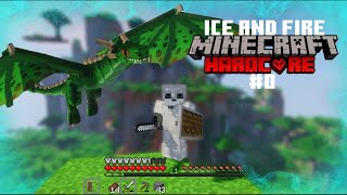 Ice and Fire Dragons in Minecraft Hardcore IAF 0 [upl. by Kiel]