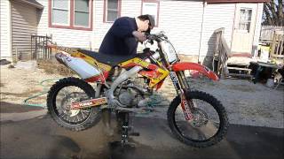 Cold Start CRF450R [upl. by Tedric]