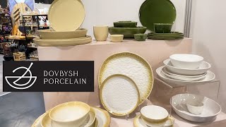 DOVBYSH PORCELAIN и не только на выставке Декора и Посуды  КИЕВ сентябрь 2024 [upl. by Yelram454]