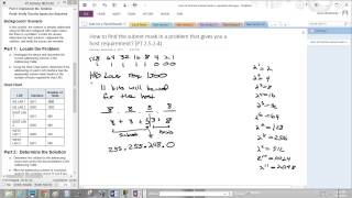 VLSM Sample Problem 2 How to Find Subnet Mask from Host Requirment [upl. by Calvert]