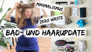 😱💅🏻💇‍♀️ BAD amp HAARUPDATE  ROOMTOUR  MINIMALISTISCH amp ZERO WASTE 😱💅🏻💇‍♀️ [upl. by Adoc]