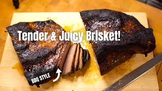 Oven Baked quotBBQ Stylequot Brisket  Low amp Slow amp Smokey [upl. by Coffin417]